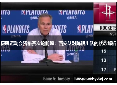 极限运动会资格赛次轮前瞻：西安队对阵银川队的状态解析
