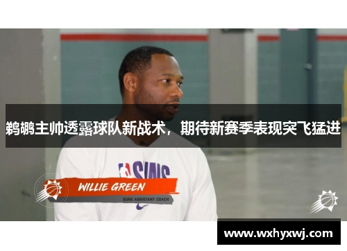 鹈鹕主帅透露球队新战术，期待新赛季表现突飞猛进